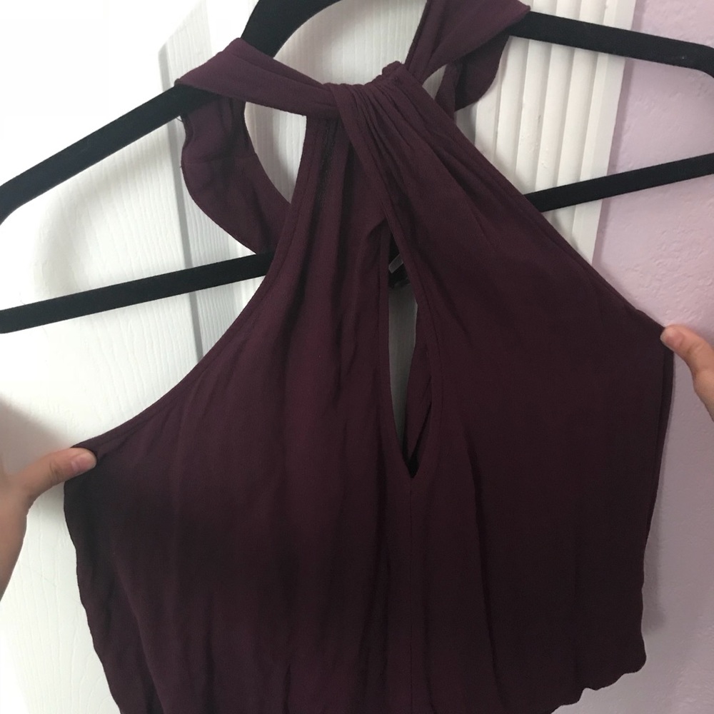 Free people buckle top.